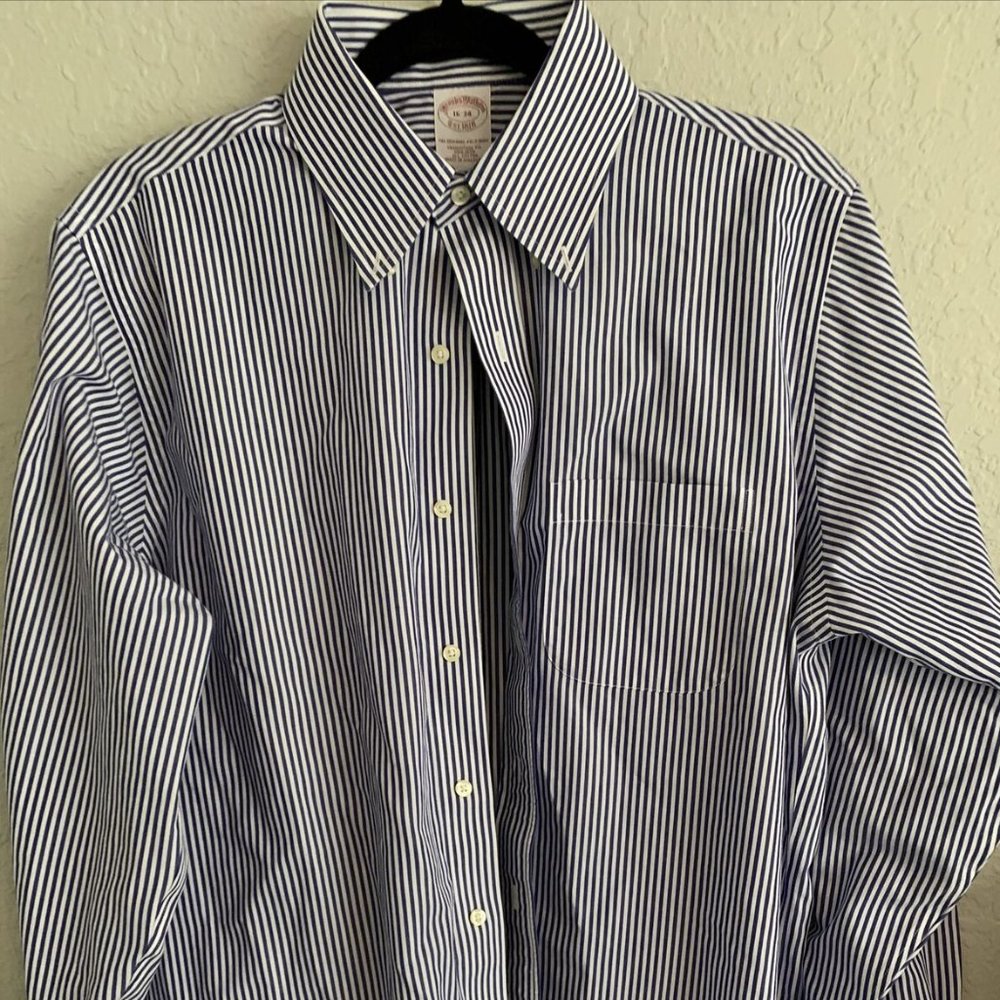 Brooks Brothers Regent Oxford, Non Iron Large